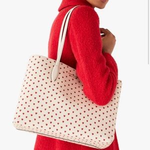 Kate Spade All Day Hearts Large Tote